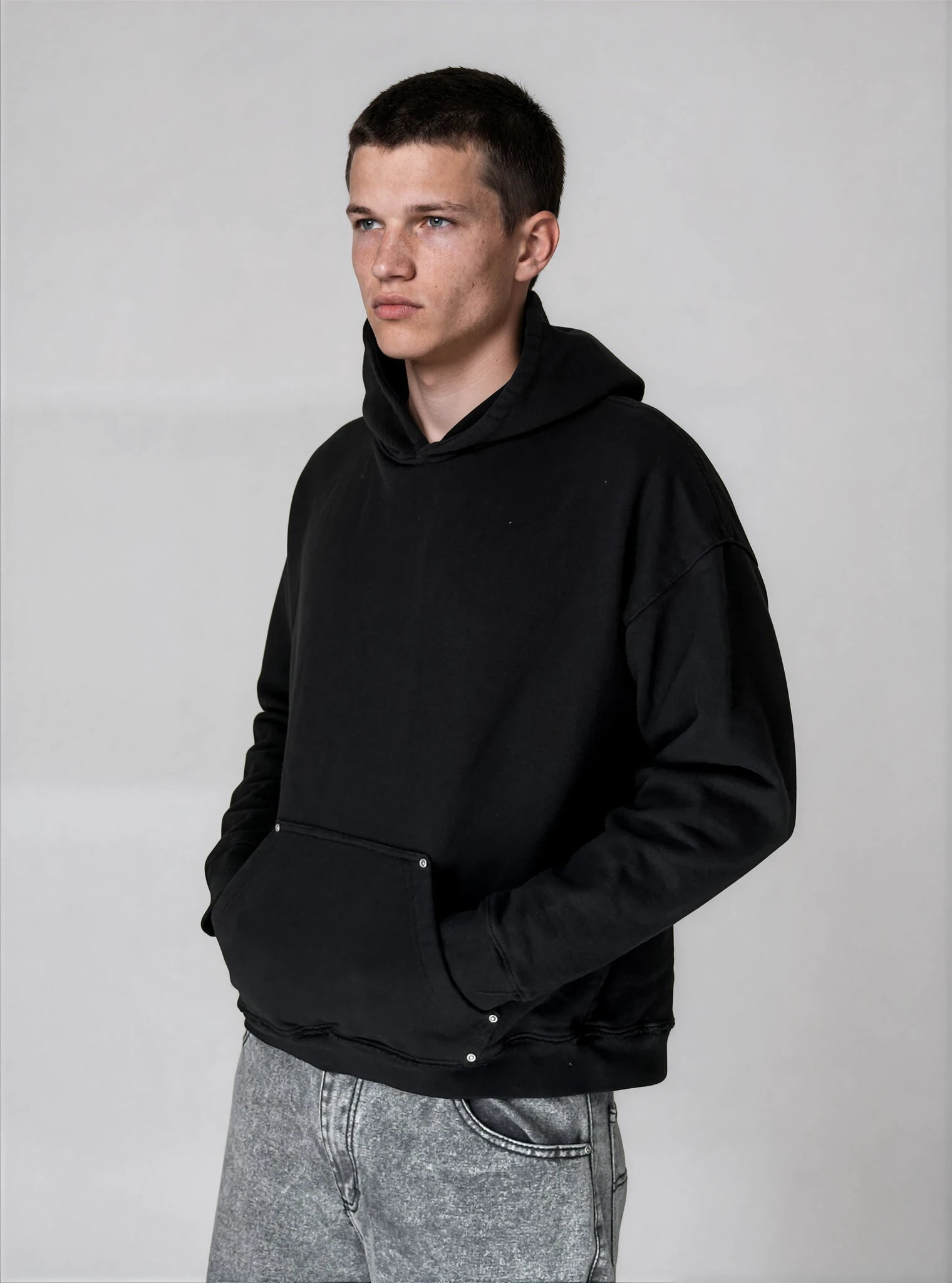 Hoodie riot negro